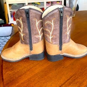 Toddler cowboy boots Old West. Near perfect